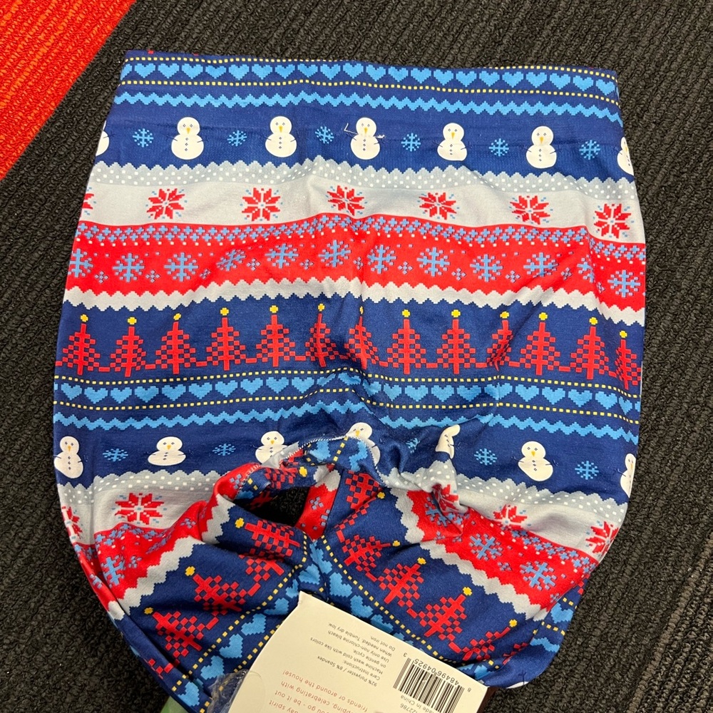 Festive Christmas ⛄️ ❄️ leggings Size S